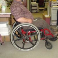 disabled person disabled person